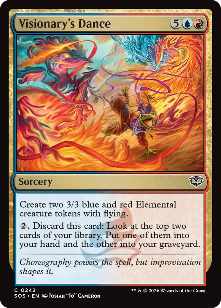 Danse de la visionnaire — Secrets of Strixhaven — Magic: The Gathering