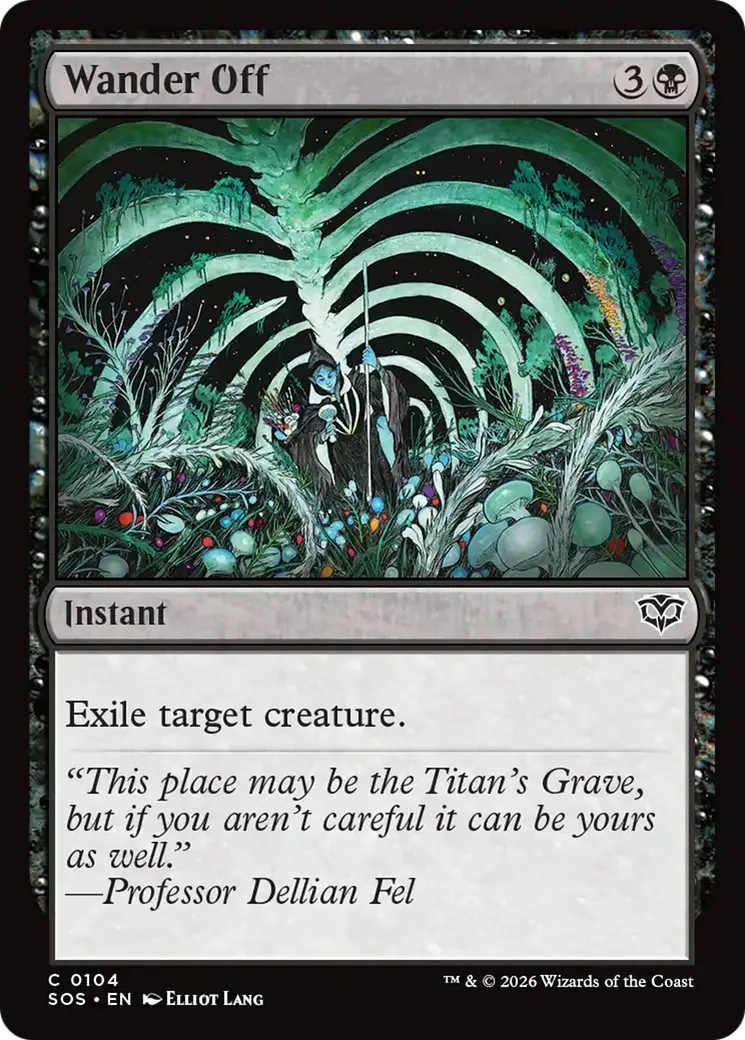 Partir en vadrouille — Secrets of Strixhaven — Magic: The Gathering