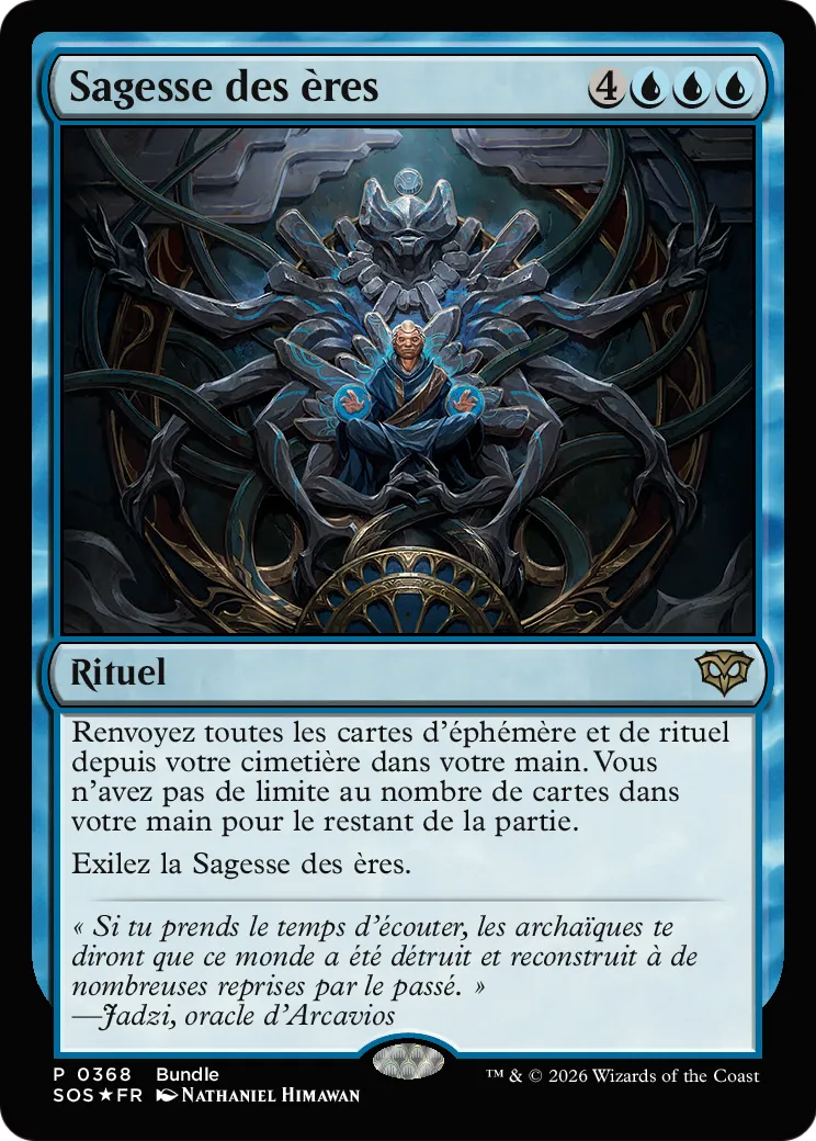 Sagesse des ères — Secrets of Strixhaven — Magic: The Gathering