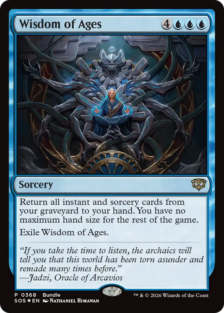 Sagesse des ères — Secrets of Strixhaven — Magic: The Gathering