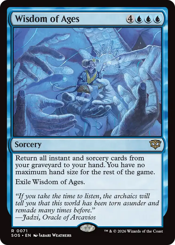 Sagesse des ères — Secrets of Strixhaven — Magic: The Gathering