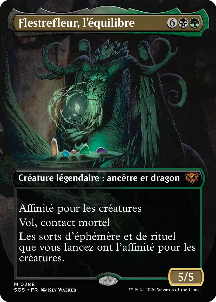 Flestrefleur, l'équilibre