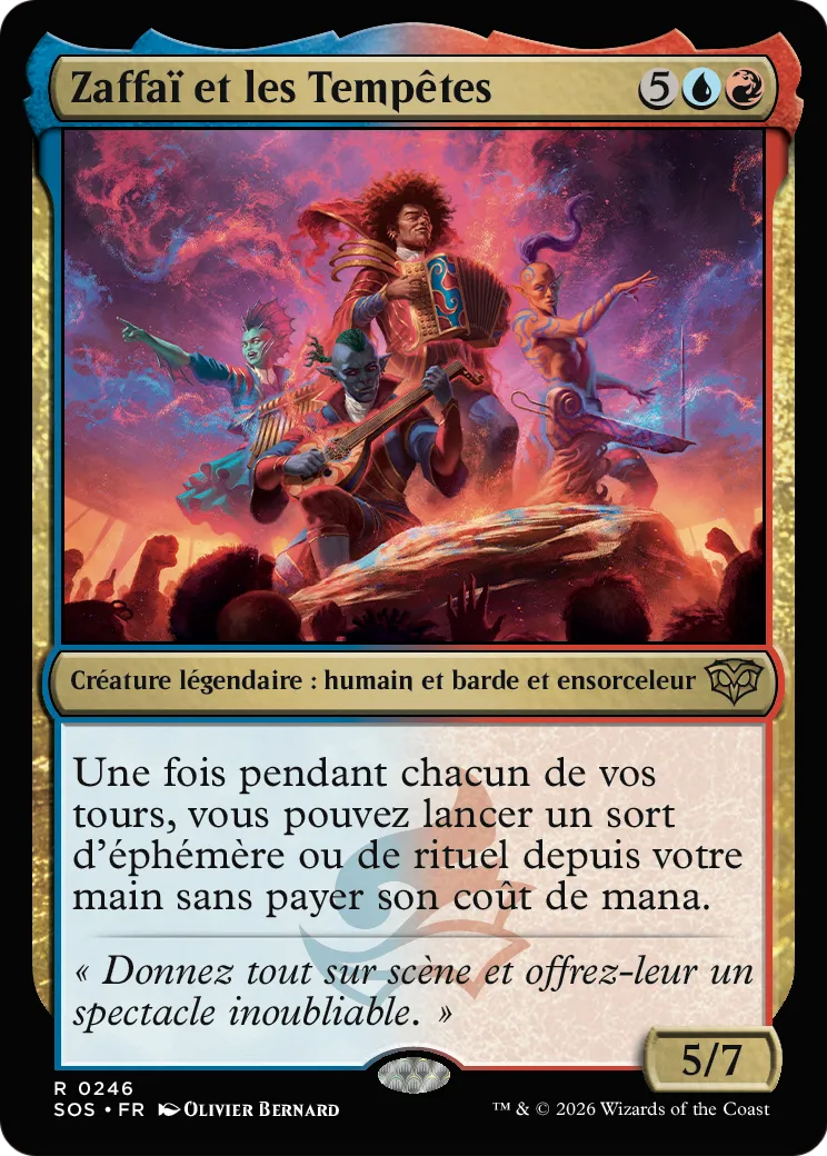 Zaffaï et les Tempêtes — Secrets of Strixhaven — Magic: The Gathering