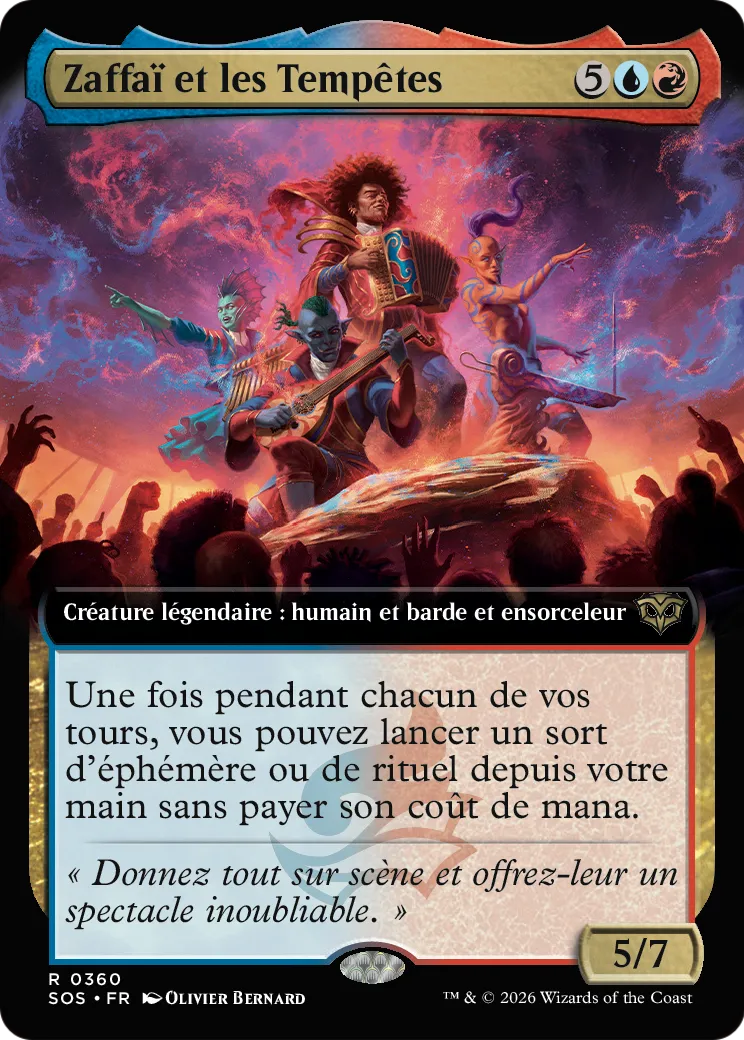 Zaffaï et les Tempêtes — Secrets of Strixhaven — Magic: The Gathering