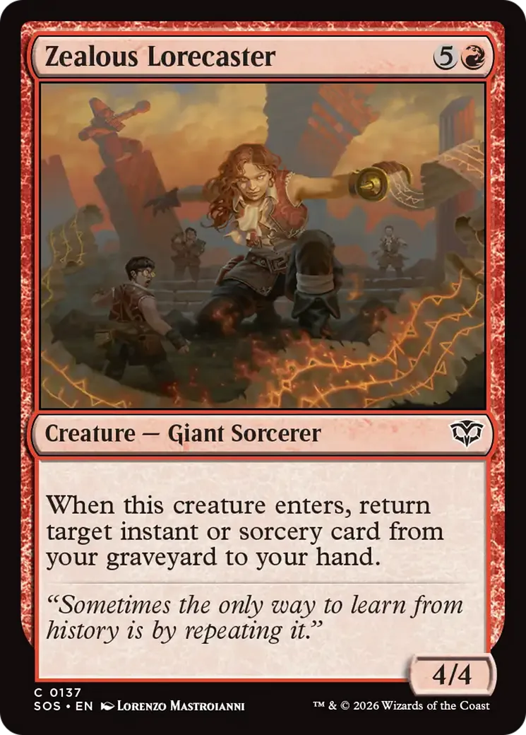 Lancesapience zélée — Secrets of Strixhaven — Magic: The Gathering
