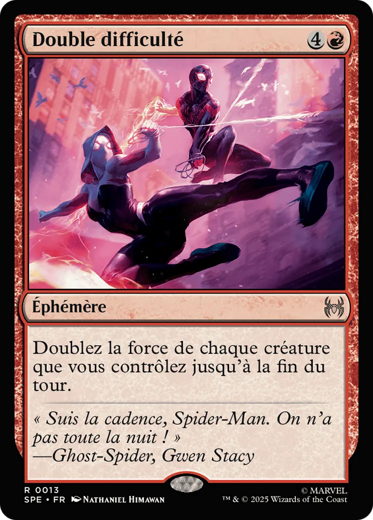 Double difficulté — Marvel's Spider-Man Eternal — Magic: The Gathering