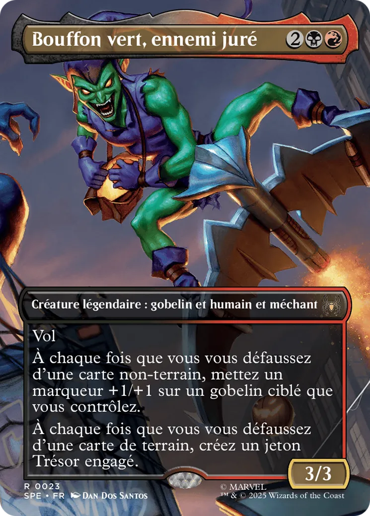 Bouffon vert, ennemi juré from Marvel's Spider-Man Eternal - Magic: The Gathering