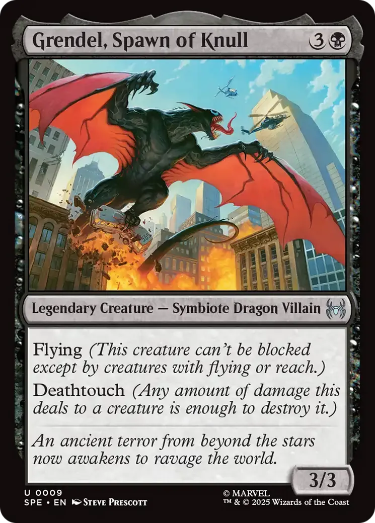Grendel, Spawn of Knull — Marvel's Spider-Man Eternal — Magic: The Gathering