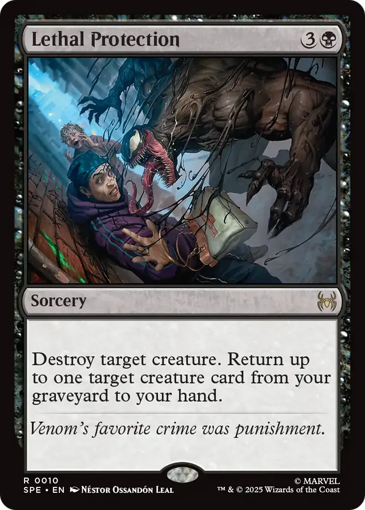 Lethal Protection — Marvel's Spider-Man Eternal — Magic: The Gathering
