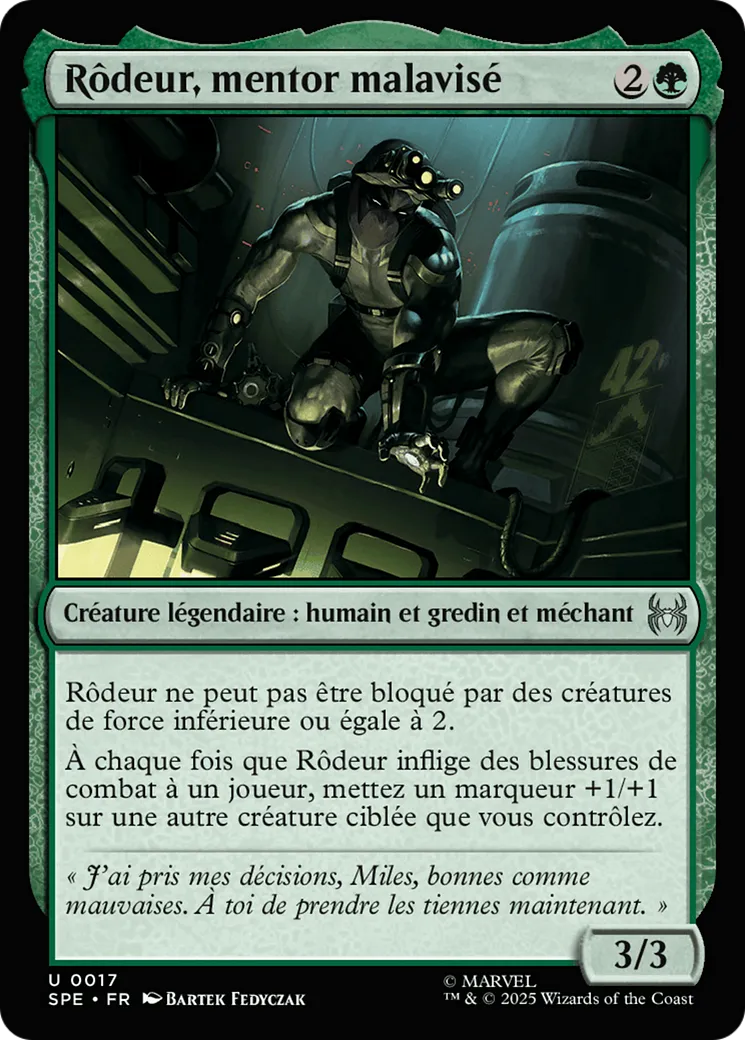 Rôdeur, mentor malavisé — Marvel's Spider-Man Eternal — Magic: The Gathering