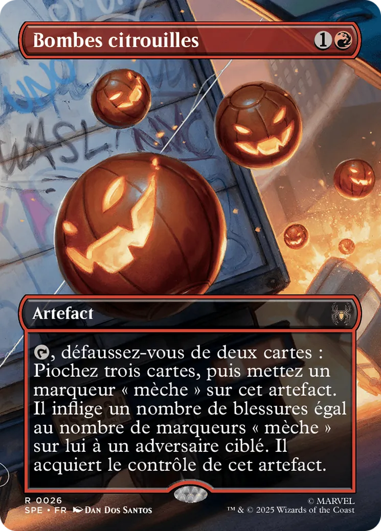 Bombes citrouilles — Marvel's Spider-Man Eternal — Magic: The Gathering