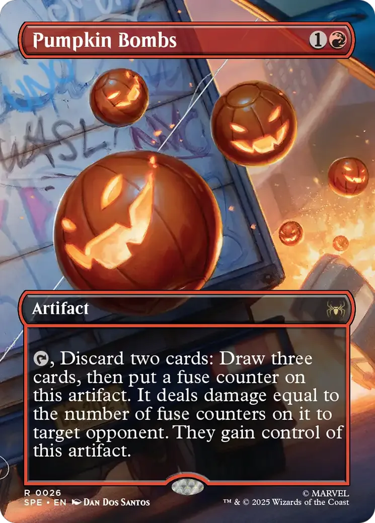 Pumpkin Bombs — Marvel's Spider-Man Eternal — Magic: The Gathering