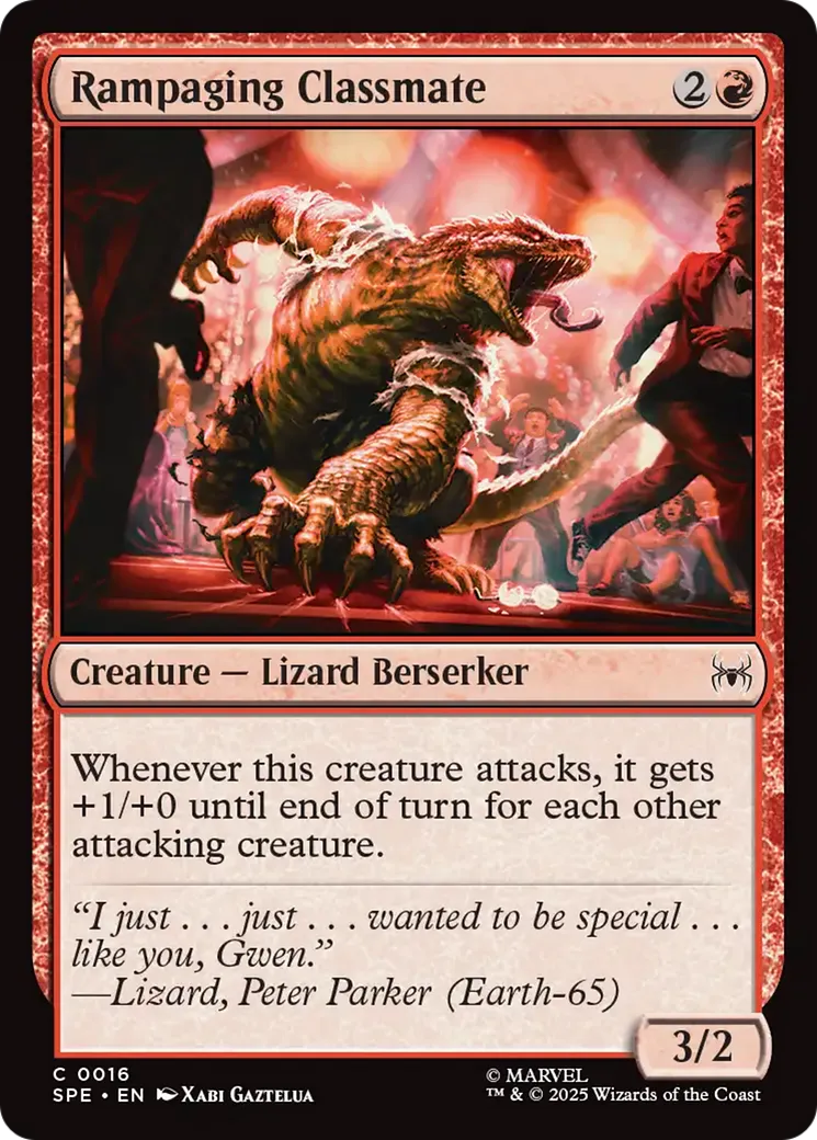 Rampaging Classmate — Marvel's Spider-Man Eternal — Magic: The Gathering