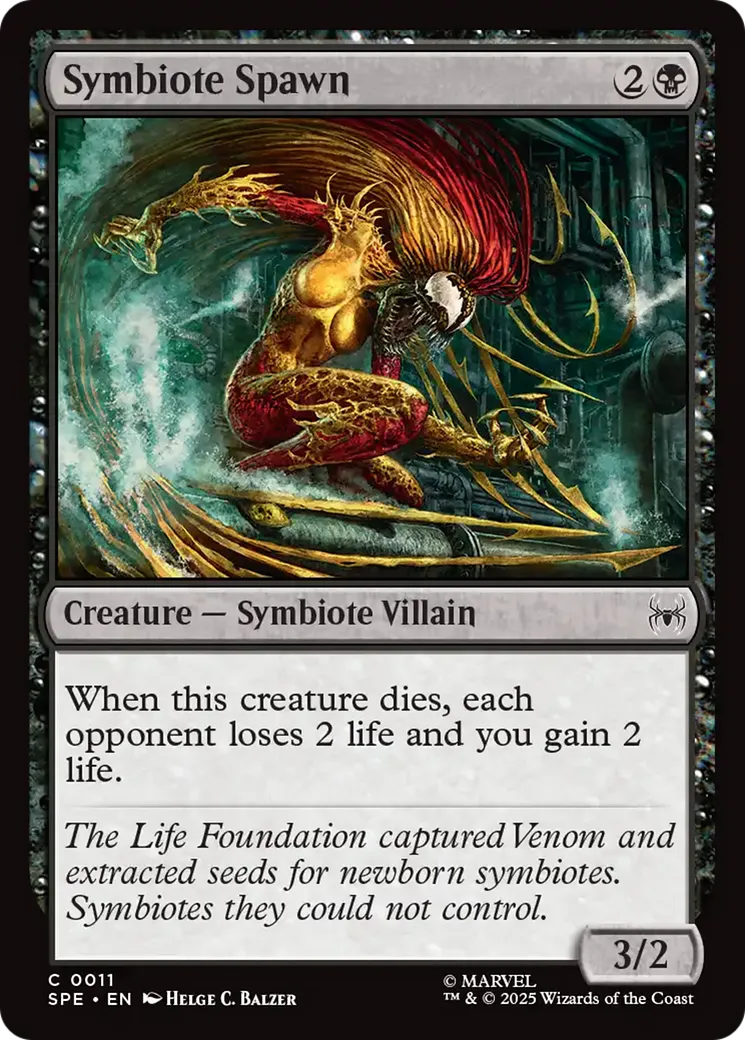 Engeance de symbiote — Marvel's Spider-Man Eternal — Magic: The Gathering