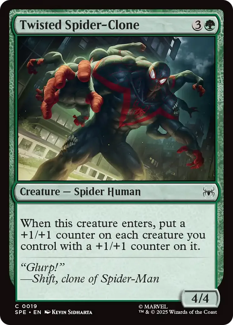Spider-clone corrompu — Marvel's Spider-Man Eternal — Magic: The Gathering