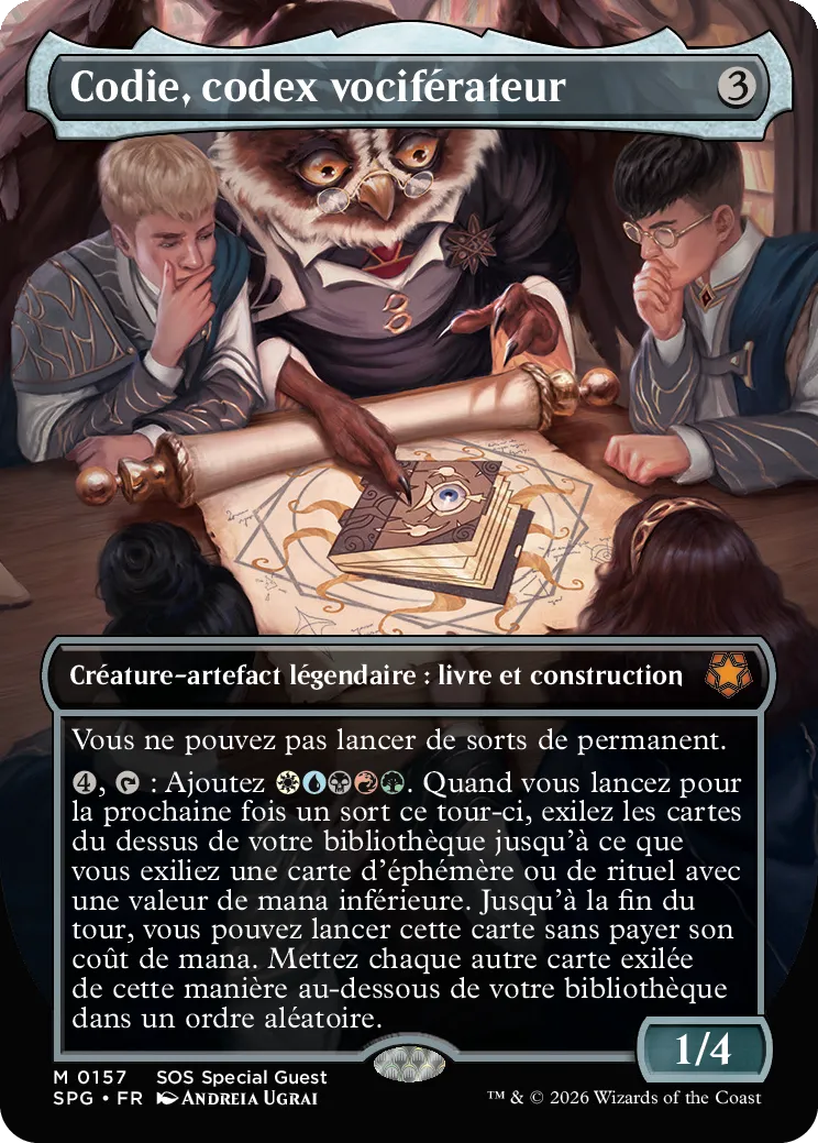 Codie, codex vociférateur — Special Guests — Magic: The Gathering