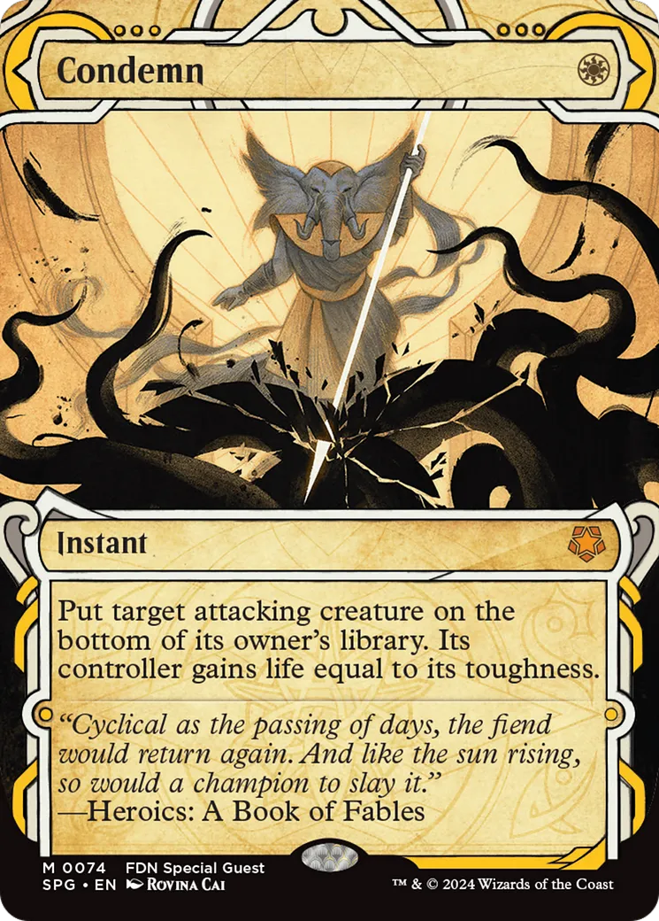 Condemn — Special Guests — Magic: The Gathering