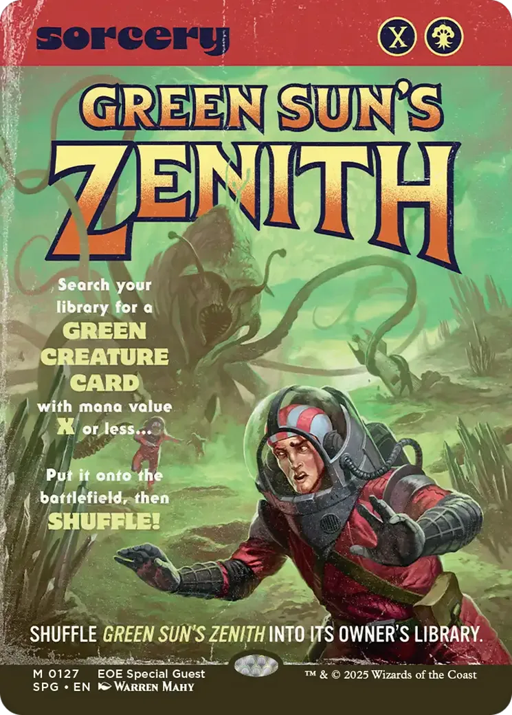 Green Sun's Zenith — Special Guests — Magic: The Gathering