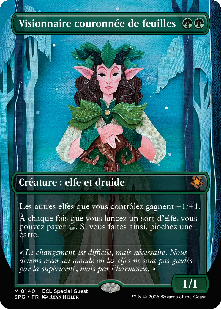 Visionnaire couronnée de feuilles — Special Guests — Magic: The Gathering