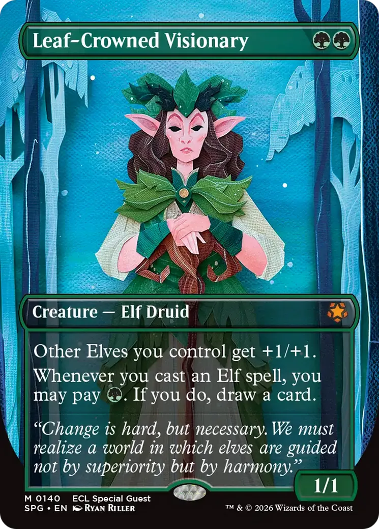 Visionnaire couronnée de feuilles — Special Guests — Magic: The Gathering