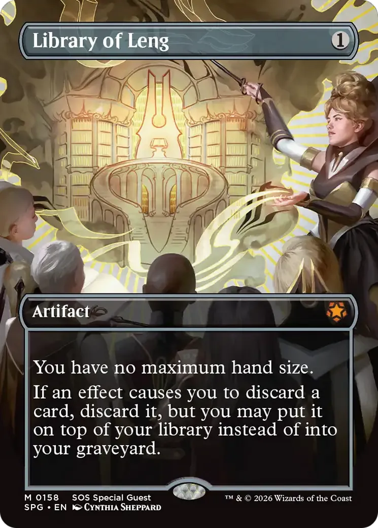 Bibliothèque de Leng — Special Guests — Magic: The Gathering