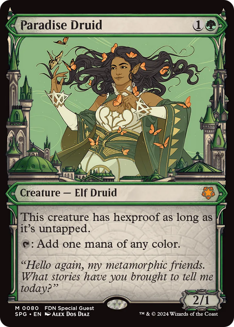 Druidesse de paradis — Special Guests — Magic: The Gathering
