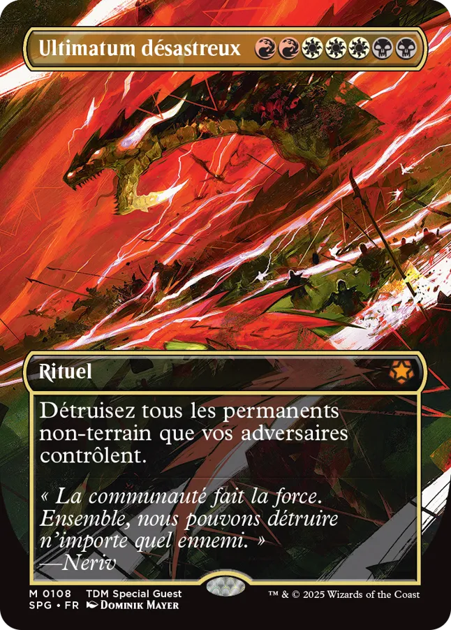 Ultimatum désastreux — Special Guests — Magic: The Gathering