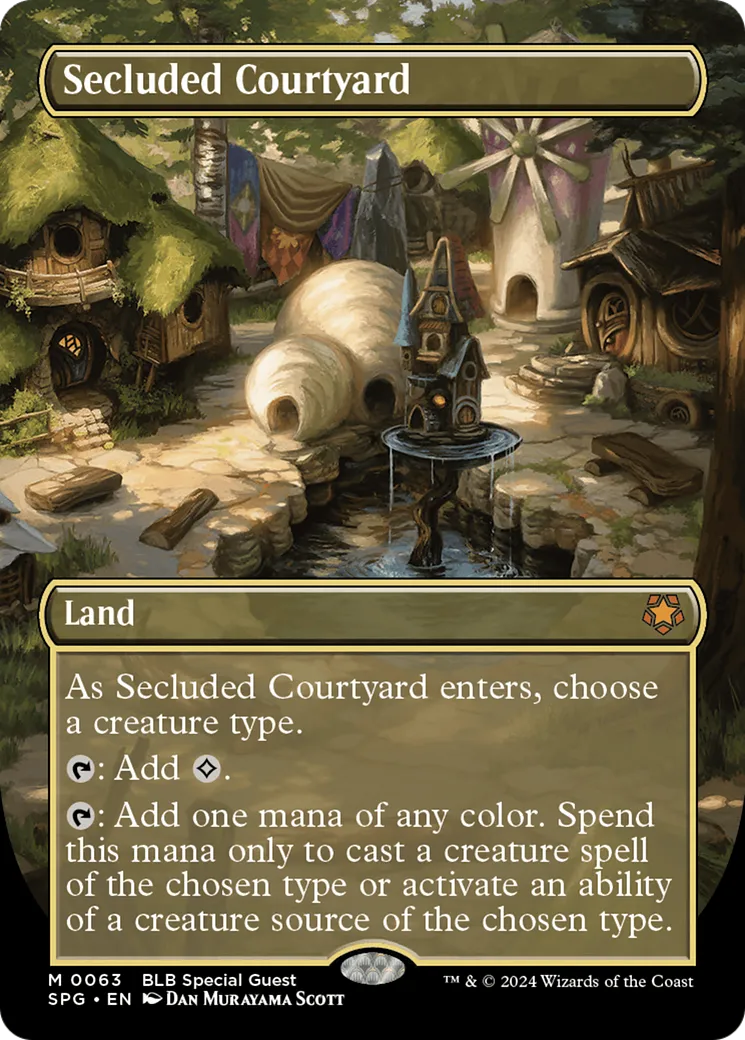 Secluded Courtyard — Special Guests — Magic: The Gathering