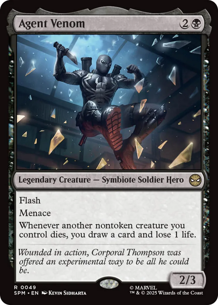 Agent Venom — Marvel's Spider-Man — Magic: The Gathering
