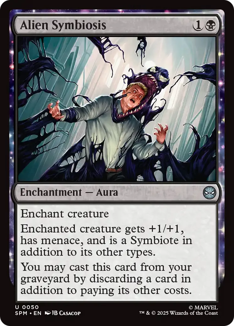 Symbiose extraterrestre — Marvel's Spider-Man — Magic: The Gathering
