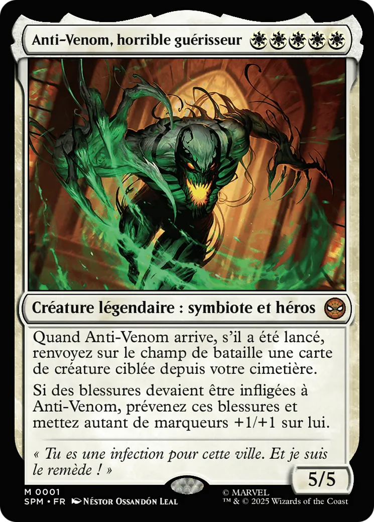 Anti-Venom, horrible guérisseur — Marvel's Spider-Man — Magic: The Gathering