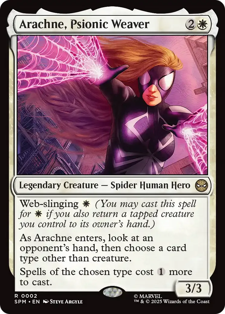 Arachne, tisseuse psionique — Marvel's Spider-Man — Magic: The Gathering