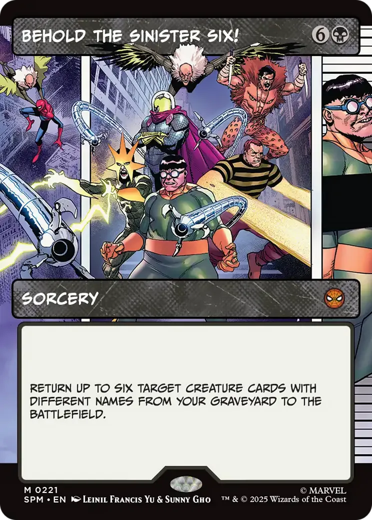 Behold the Sinister Six! — Marvel's Spider-Man — Magic: The Gathering