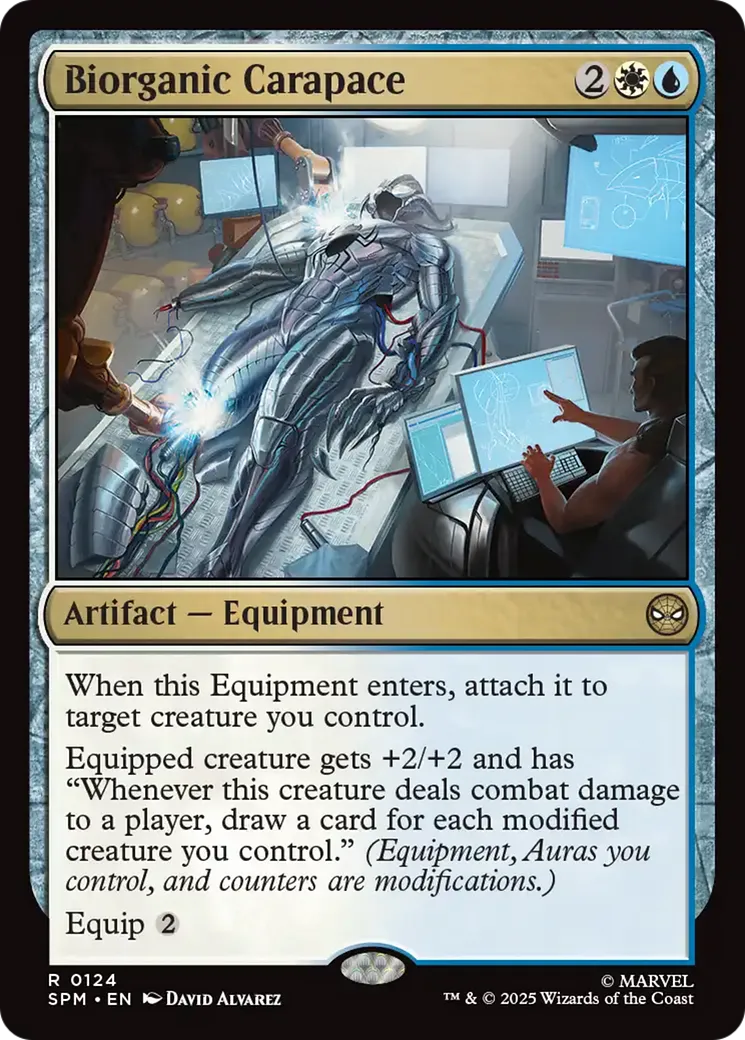 Biorganic Carapace — Marvel's Spider-Man — Magic: The Gathering