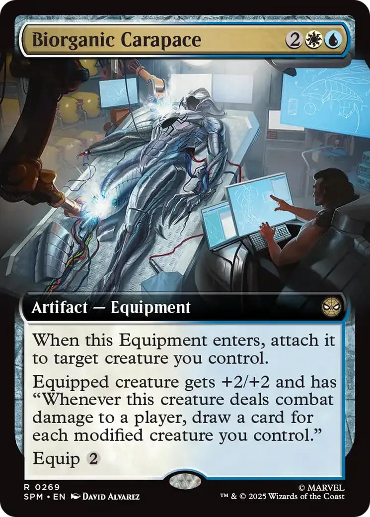 Biorganic Carapace — Marvel's Spider-Man — Magic: The Gathering