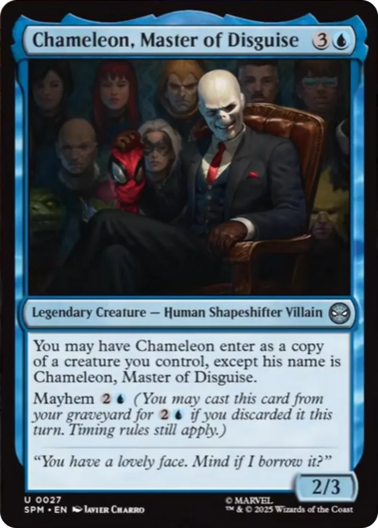 Le Caméléon, maître du déguisement — Marvel's Spider-Man — Magic: The Gathering
