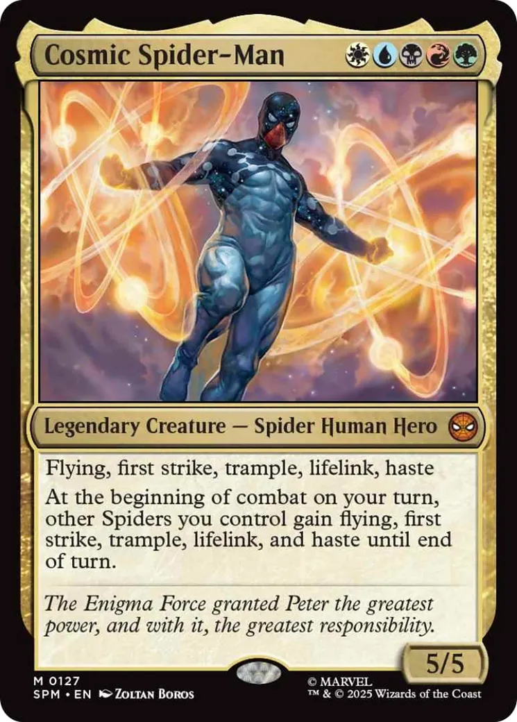 Cosmic Spider-Man — Marvel's Spider-Man — Magic: The Gathering