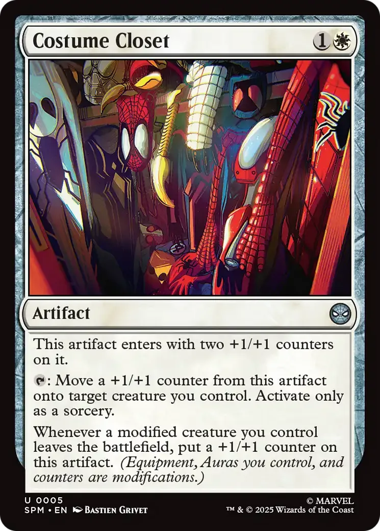 Placard à costumes — Marvel's Spider-Man — Magic: The Gathering
