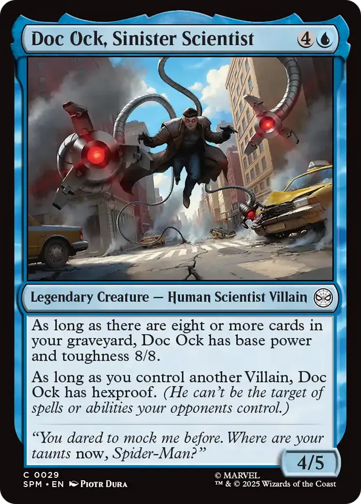 Doc Ock, scientifique sinistre — Marvel's Spider-Man — Magic: The Gathering
