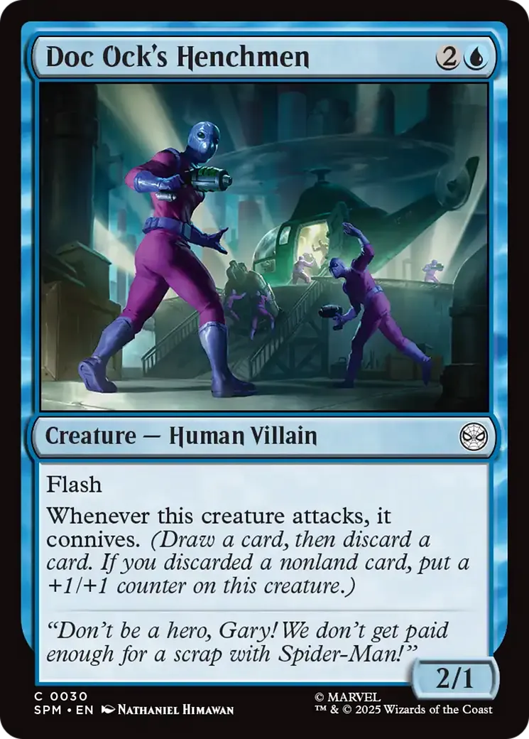 Mercenaires de Doc Ock — Marvel's Spider-Man — Magic: The Gathering
