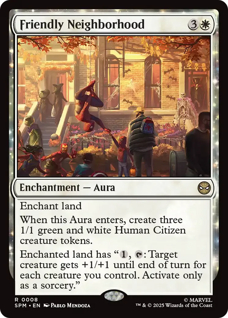 Friendly Neighborhood from Marvel's Spider-Man - Magic: The Gathering