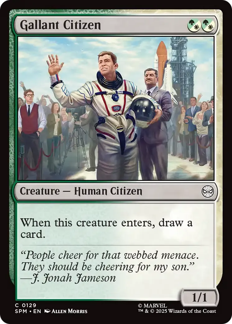 Citoyen vaillant — Marvel's Spider-Man — Magic: The Gathering