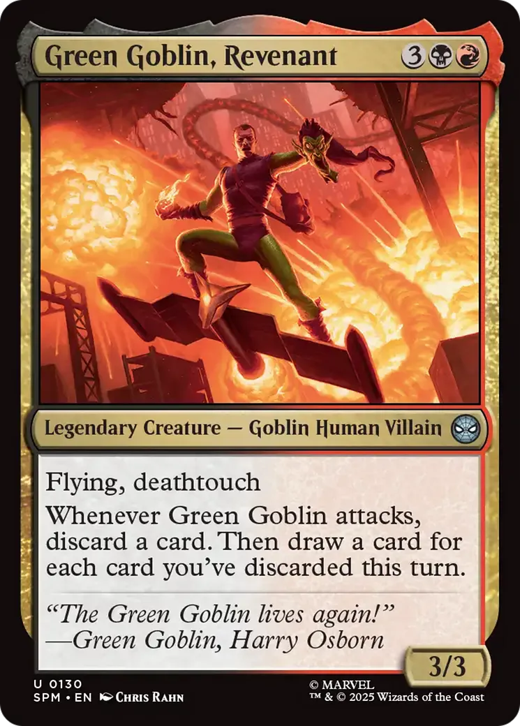 Green Goblin, Revenant — Marvel's Spider-Man — Magic: The Gathering