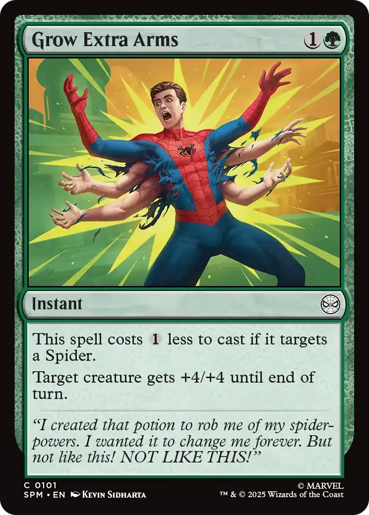 Trop de bras — Marvel's Spider-Man — Magic: The Gathering