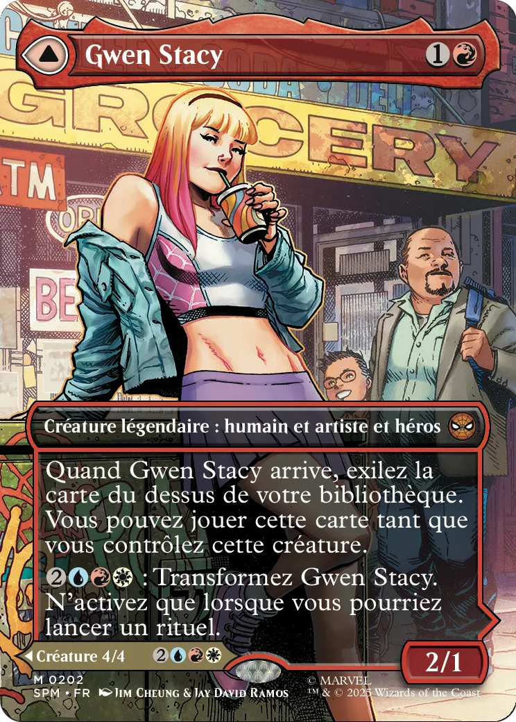 Gwen Stacy // Ghost-Spider — Marvel's Spider-Man — Magic: The Gathering