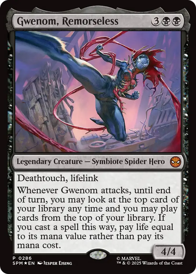 Gwenom, Remorseless — Marvel's Spider-Man — Magic: The Gathering