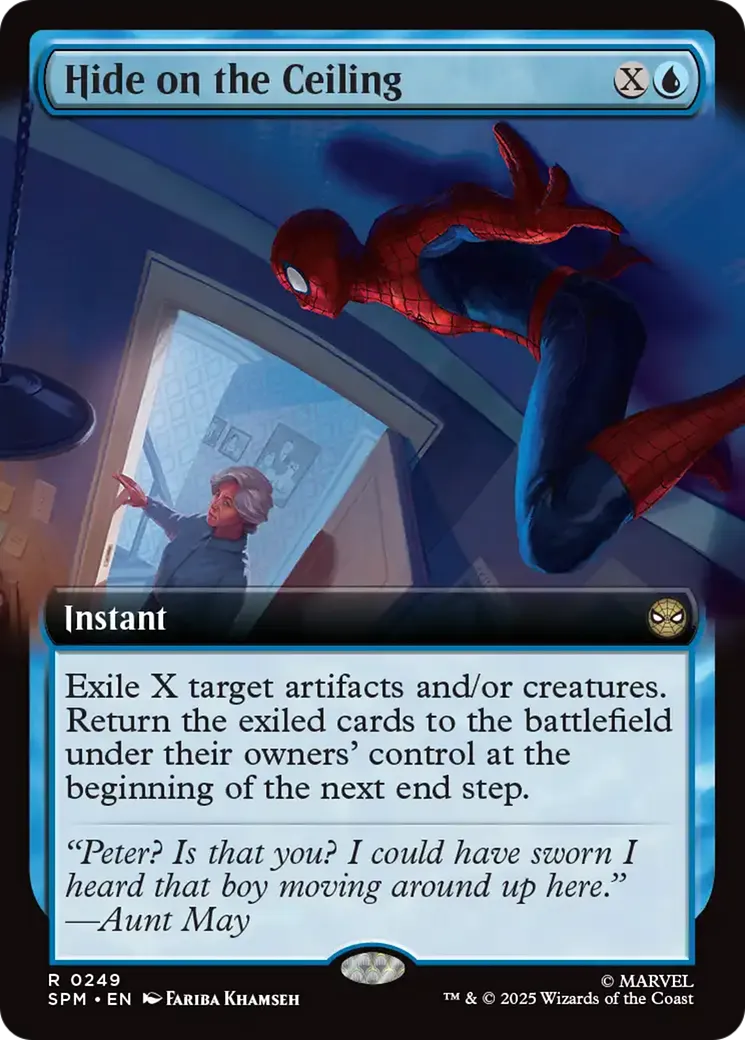 Hide on the Ceiling — Marvel's Spider-Man — Magic: The Gathering