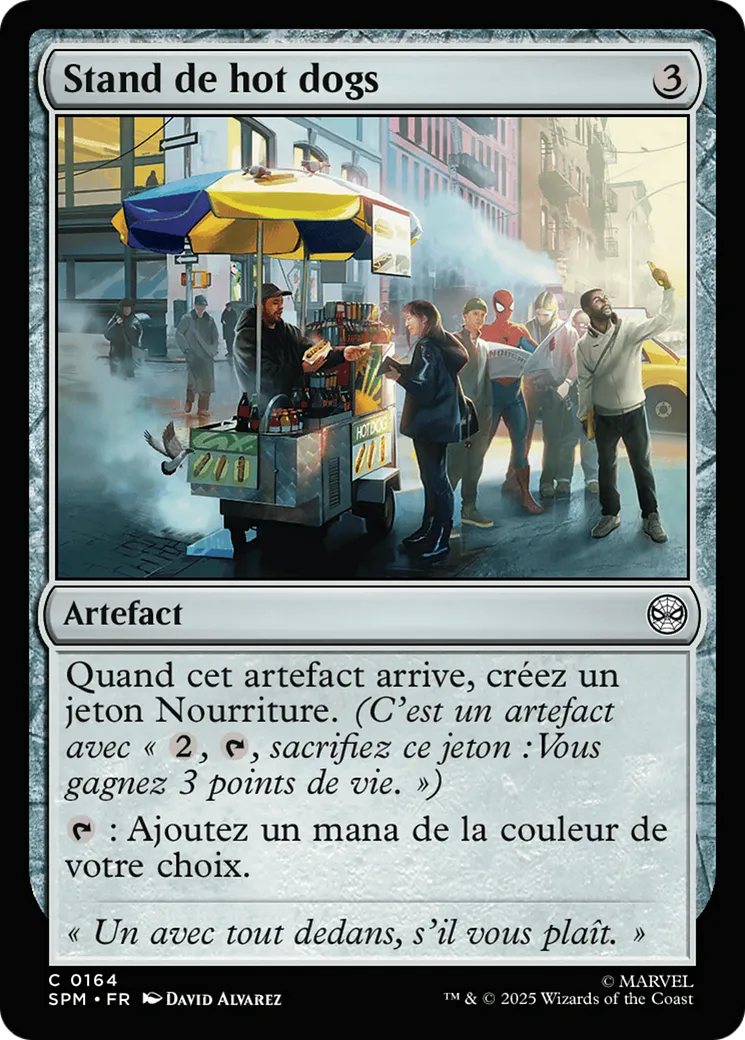 Stand de hot dogs — Marvel's Spider-Man — Magic: The Gathering