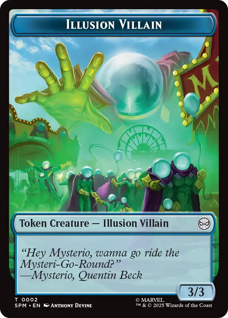 Illusion Villain — Marvel's Spider-Man — Magic: The Gathering