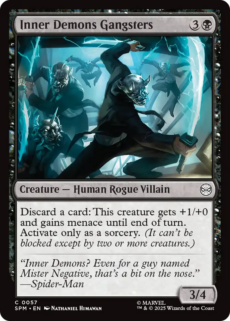 Bandits démons intérieurs — Marvel's Spider-Man — Magic: The Gathering